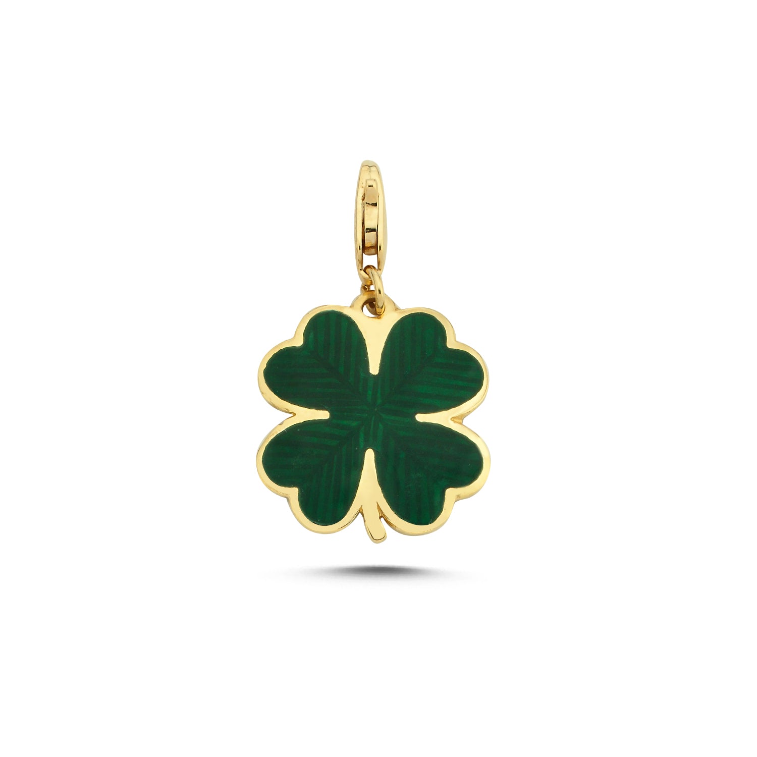 CLOVER GOLD CHARM NECKLACE