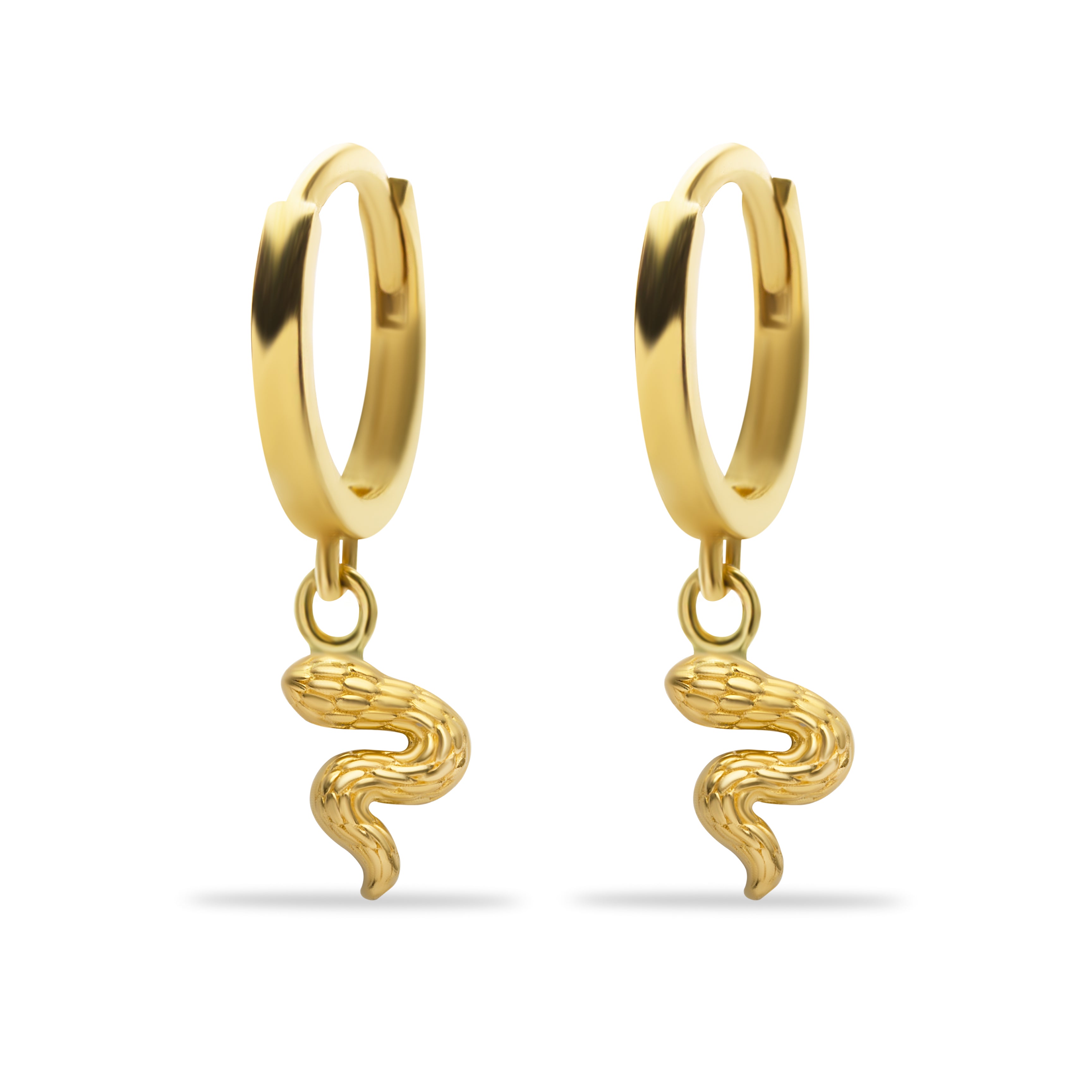 14k gold hoops